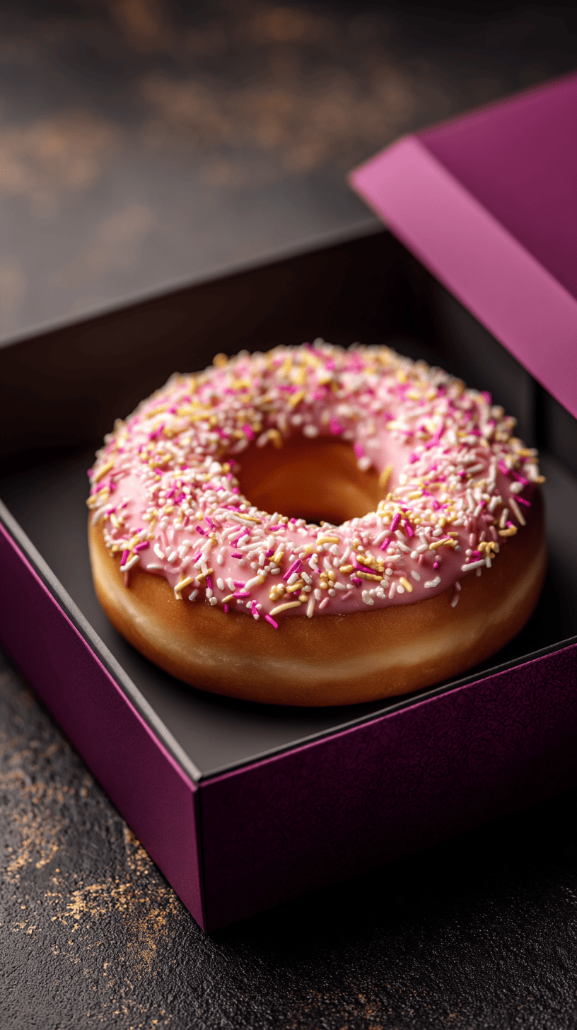 Donut me cvicit - AI foto (8)